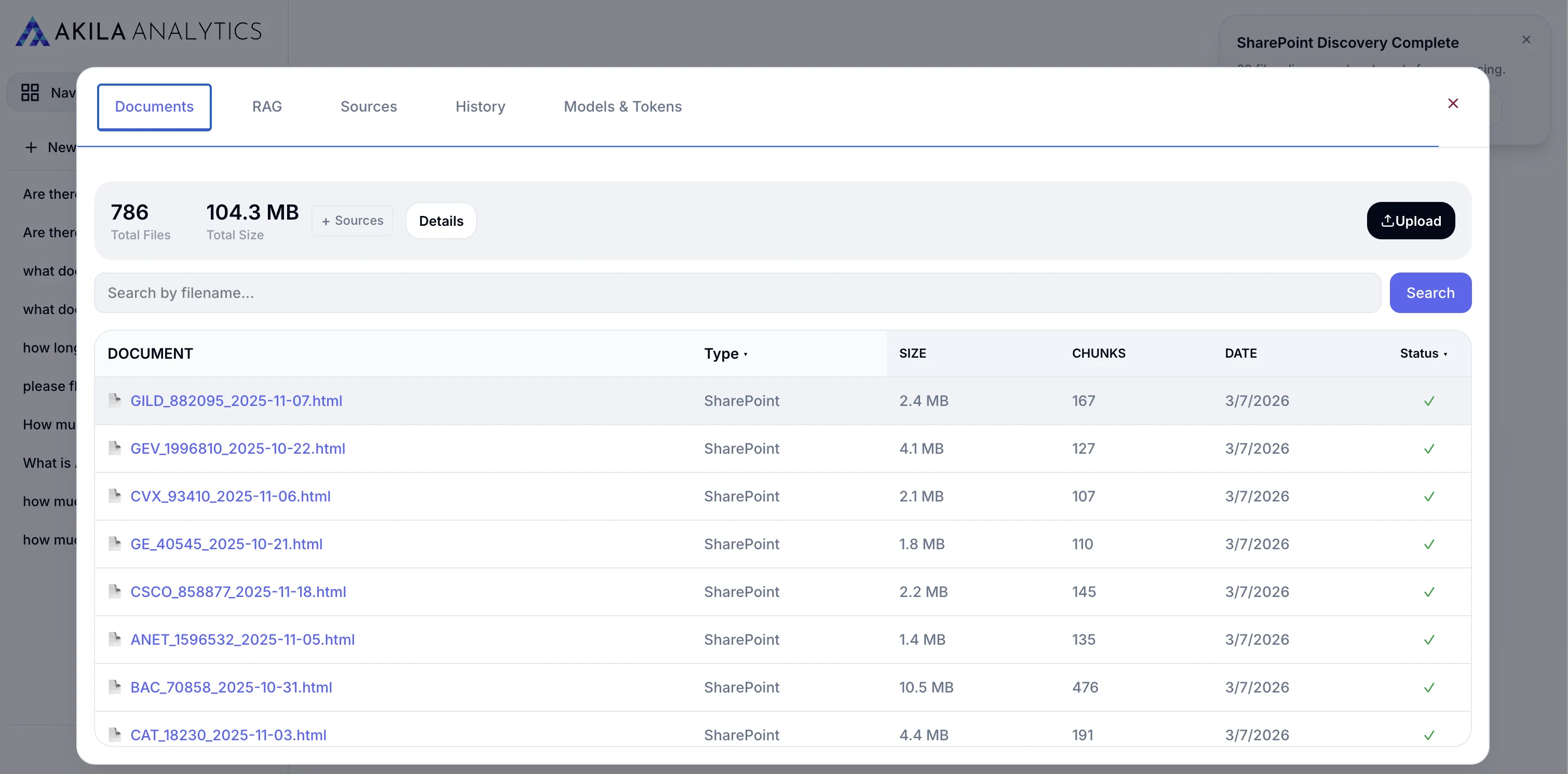 Akyla — unified document management across SharePoint, legacy file shares, and internal drives